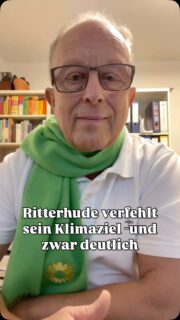 #Ritterhude hat sich ein #Klimaschutzziel gegeben. Dieses wird klar verfehlt. Und doch wurde einiges erreicht. Es ist also nicht alles y so chldcht, es geht nur zu langsam.
#energiewende #wärmewende #mobilitätswende #gruene
