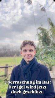 Überraschende Entwicklung im Rat. Nachdem die #SPD im Bauausschuss das #Nachtfahrverbot für #Mähroboter noch vehement abgelehnt hatten brachten sie nun einen Antrag ein, der nahezu deckungsgleich mit unserem war, allerdings schon konkret mit einem Umsetzungsvorschlag. Dahinter konnten wir uns mit der SPD gut versammeln. Danke an die SPD an dieser Stelle. #CDU, #Bürgerfraktion und #FDP stimmten geschlossen dagegen.
#gruene #Ritterhude #igelschutz