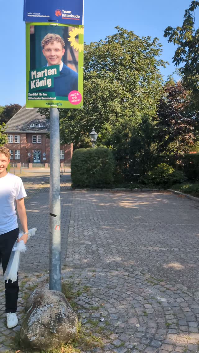 Sommerwahlkampf in Ritterhude ✨☀️