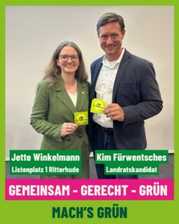 Gestern konnten die beiden sich bei der Podiumsdiskussion im Hammeforum präsentieren und haben das gut gemacht.
#grüne #wahl #ritterhude #osterholz #gleichberechtigung